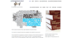 Desktop Screenshot of lawyersinsurer.com